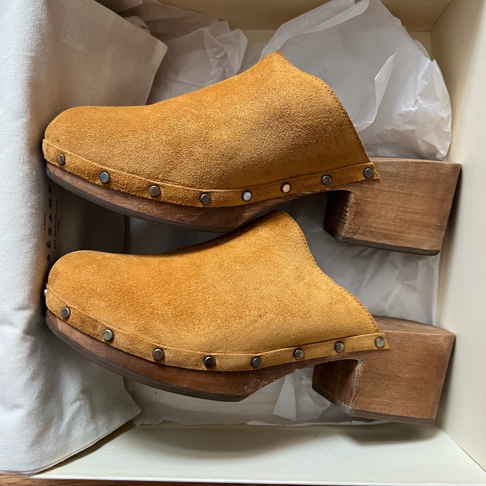 Sezane Tibby clogs 8/8.5 - Picture 3 of 10